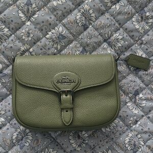 Coach Olive Leather Crossbody Bag
